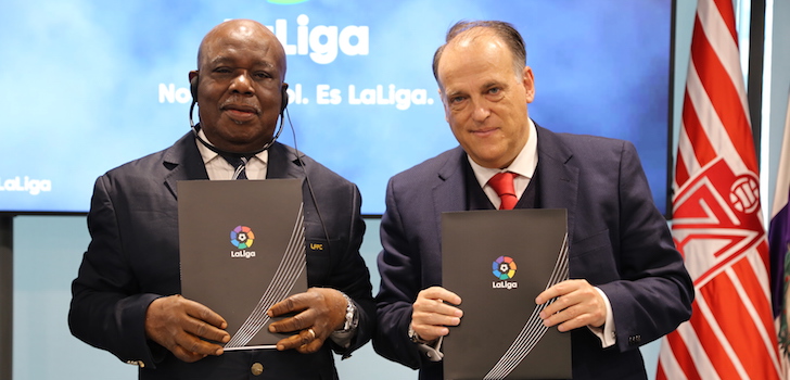 LaLiga amplía su influencia en África y colaborará también con el fútbol de Camerún